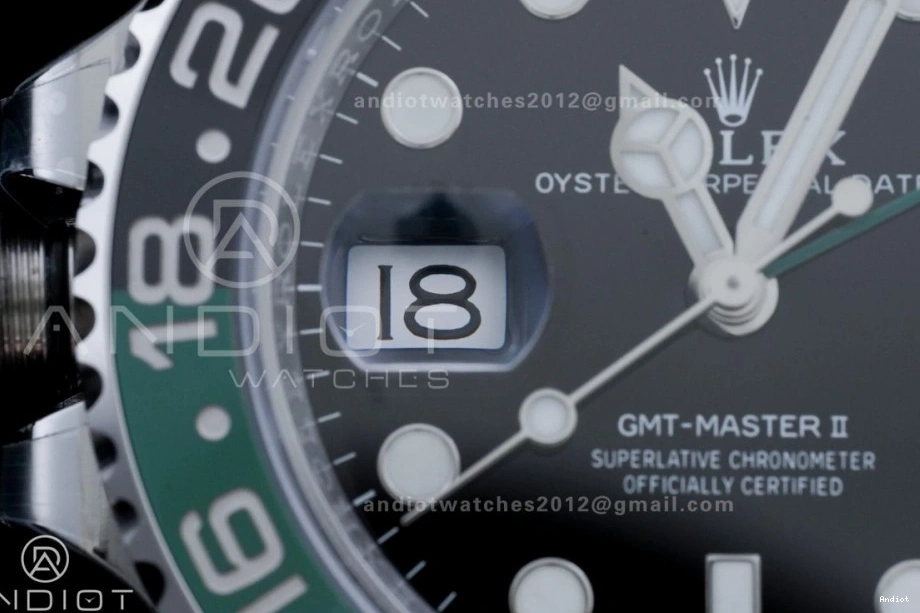 New Best VTNR 1:1 126720 Edition Bracelet on GMT Jubilee II LHD 904L ARF Master V2 SH3285 SS 0322